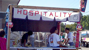 [hospitality booth]