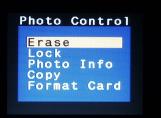 Photo Control Screen